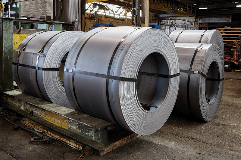 Steel coils & for slitting and sheets