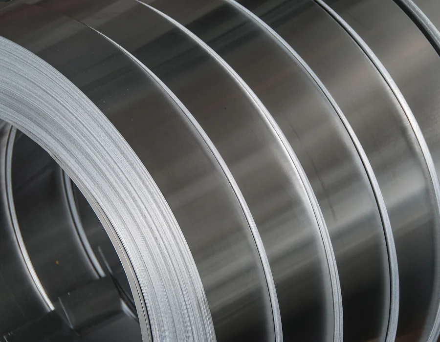 HRPO steel coils ready for slitting and processing
